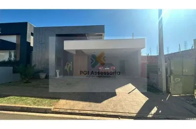 Casa de condomínio para venda em setlife mirassol de 253.00m² com 3 quartos, 1 suite e 4 garagens
