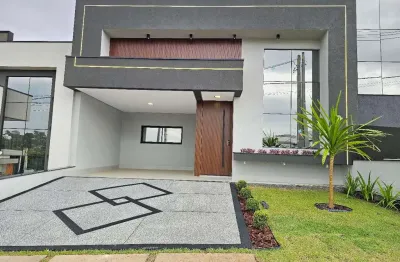 Casa de condomínio para venda em condomínio park gran reserve de 140.00m² com 3 quartos, 3 suites e 3 garagens