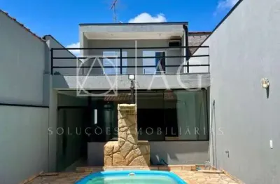 Sobrado para venda em jardim maria goretti de 450.00m² com 3 quartos, 1 suite e 2 garagens