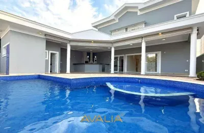 Sobrado para venda em condomínio santa clara de 322.97m² com 3 quartos, 3 suites e 4 garagens