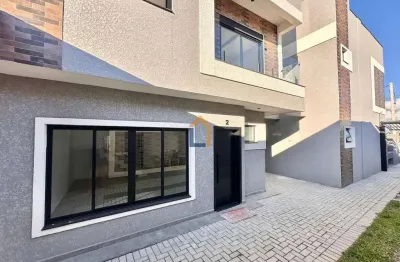 Sobrado para venda em xaxim de 157.71m² com 3 quartos, 1 suite e 2 garagens