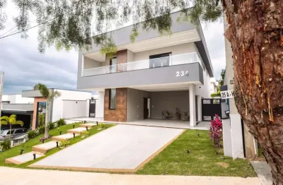 Sobrado para venda em Jardim Residencial Helvétia Park Ii de 328.00m² com 3 Quartos, 3 Suites e 4 Garagens