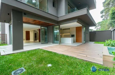 Casa de condomínio para venda em santa felicidade de 307.00m² com 4 quartos, 4 suites e 4 garagens