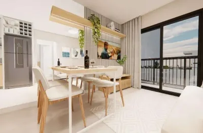 Apartamento para venda em loteamento bieda de 43.00m² com 2 quartos