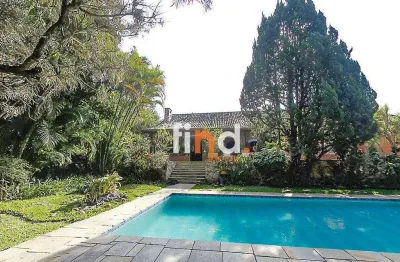 Casa de condomínio para venda em granja viana - terras do madeira de 550.00m² com 5 quartos e 3 suites