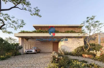 Casa de condomínio para venda em centro de 160.00m² com 3 quartos, 3 suites e 4 garagens