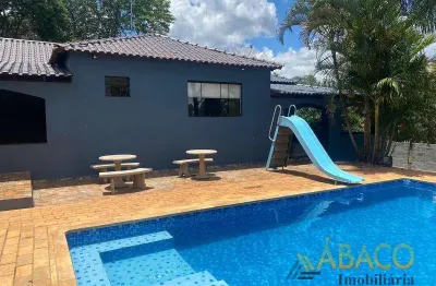 Chácara para venda em residencial parque dos pássaros de 2000.00m² com 3 quartos, 3 suites e 10 garagens