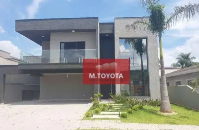 Sobrado para venda em condomínio shambala ii de 360.00m² com 4 quartos, 4 suites e 4 garagens