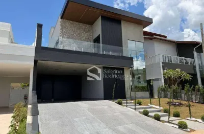 Sobrado para venda em condomínio terra magna de 302.00m² com 4 quartos, 4 suites e 4 garagens