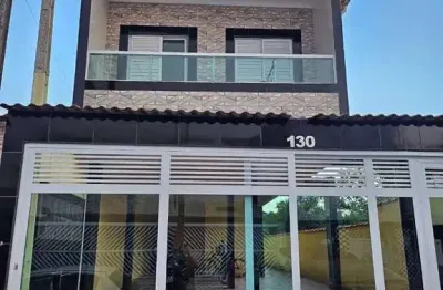 Casa de condomínio para venda em tude bastos de 57.00m² com 2 quartos e 1 garagem