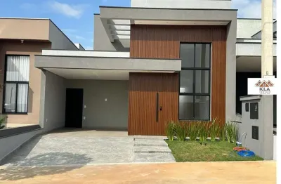 Casa de condomínio para venda em jardim residencial villagio wanel de 132.00m² com 3 quartos, 1 suite e 4 garagens