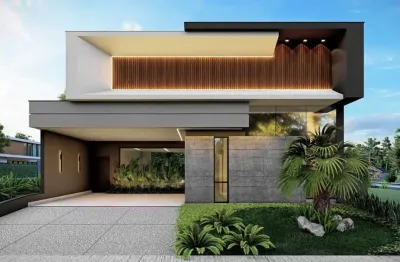 Casa de condomínio para venda em condomínio villa sapezal de 219.00m² com 3 quartos, 3 suites e 4 garagens