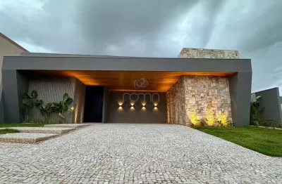 Casa para venda em residencial figueira ii de 160.00m² com 3 quartos, 3 suites e 4 garagens