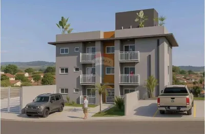 Apartamento para venda em nossa senhora do carmo de 36.00m² com 2 quartos e 1 garagem