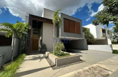 Casa de condomínio para venda em condomínio belvedere i de 280.00m² com 3 quartos, 3 suites e 4 garagens