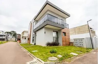 Sobrado para venda em braga de 189.00m² com 3 quartos, 3 suites e 2 garagens