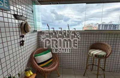 Apartamento para venda em ocian de 100.00m² com 3 quartos, 1 suite e 1 garagem