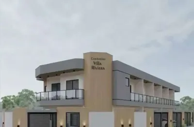 Sobrado para venda em caiçara de 55.00m² com 2 quartos e 1 garagem