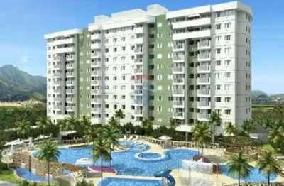 Apartamento para venda em camorim de 63.00m² com 2 quartos, 1 suite e 1 garagem