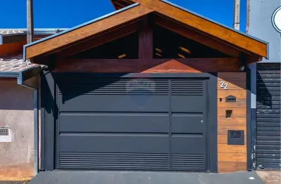 Casa para venda em residencial rocco lenci de 125.00m² com 2 quartos, 1 suite e 2 garagens