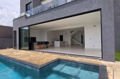 Casa de condomínio para venda em alphaville nova esplanada de 360.00m² com 4 quartos, 4 suites e 4 garagens