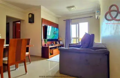 Apartamento para venda em vila guarani de 72.00m² com 3 quartos, 1 suite e 2 garagens