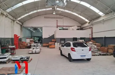 Galpão / depósito / armazém para alugar em campestre de 1350.00m² com 3 garagens