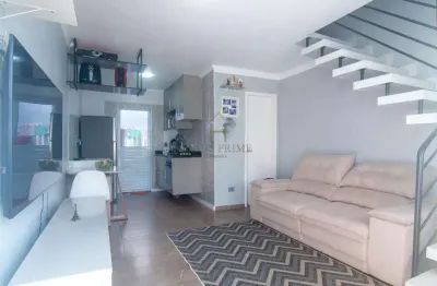 Casa de condomínio para venda em chácara ondas verdes de 48.00m² com 2 quartos e 1 garagem