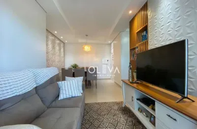 Apartamento para venda em parque residencial comendador mancor daud de 74.00m² com 3 quartos, 1 suite e 2 garagens