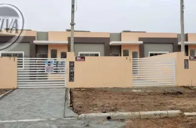 Casa para venda em guaratuba de 57.00m² com 2 quartos, 1 suite e 1 garagem