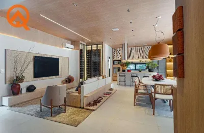 Casa de condomínio para venda em terras da estância de 216.13m² com 3 quartos, 3 suites e 3 garagens