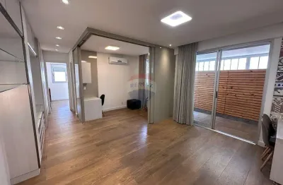 Apartamento para venda em lourdes de 80.00m² com 1 quarto, 1 suite e 2 garagens