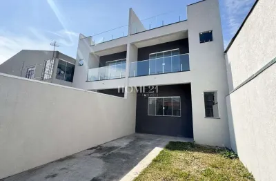 Sobrado para venda em sítio cercado de 157.00m² com 3 quartos, 1 suite e 2 garagens