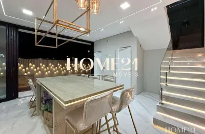 Sobrado para venda em umbará de 185.00m² com 3 quartos, 3 suites e 3 garagens