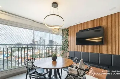 Apartamento para venda em tatuapé de 106.00m² com 3 quartos, 3 suites e 1 garagem