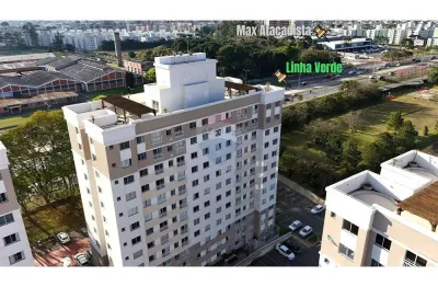Apartamento para venda em pinheirinho de 61.00m² com 3 quartos, 1 suite e 1 garagem