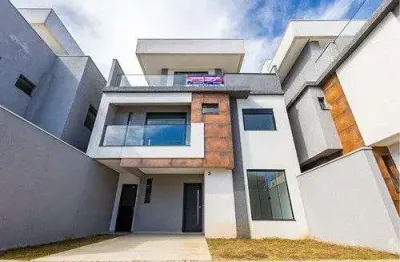 Sobrado para venda em fanny de 139.00m² com 3 quartos, 3 suites e 2 garagens