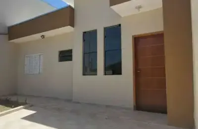 Casa para venda em loteamento residencial e comercial flamboyant de 59.00m² com 2 quartos, 1 suite e 2 garagens