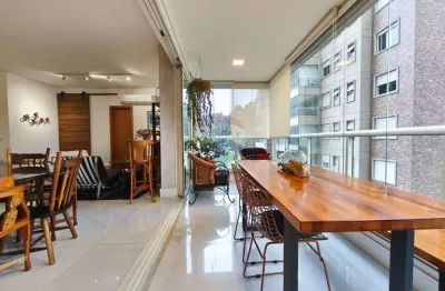 Apartamento para venda em tamboré de 136.00m² com 2 quartos, 2 suites e 2 garagens