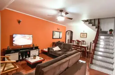 Sobrado para venda em jardim bom clima de 125.00m² com 3 quartos, 1 suite e 2 garagens