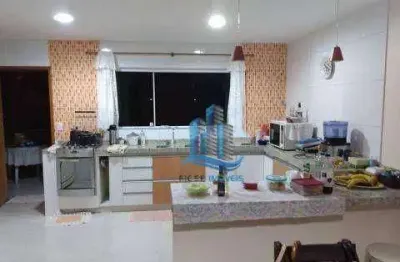 Sobrado para venda em mauá de 200.00m² com 3 quartos, 1 suite e 4 garagens