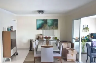 Apartamento para venda em vila brandina de 134.00m² com 3 quartos, 1 suite e 2 garagens