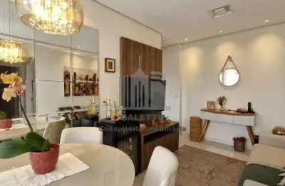Apartamento para venda em loteamento santo antônio de 65.00m² com 2 quartos, 1 suite e 1 garagem