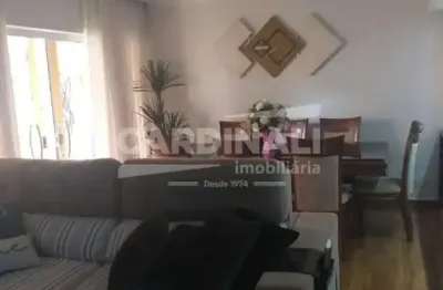 Cobertura para venda em jardim santa paula de 254.00m² com 4 quartos, 1 suite e 2 garagens