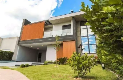 Casa de condomínio para venda em residencial beira da mata de 308.00m² com 3 quartos, 3 suites e 4 garagens