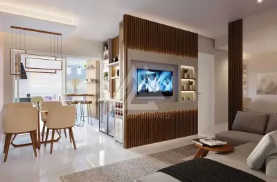 Apartamento para venda em vila guiomar de 80.00m² com 2 quartos, 2 suites e 2 garagens