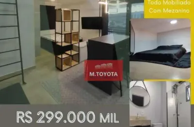 Studio para venda em vila galvão de 31.00m² com 1 quarto e 1 suite