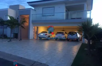 Casa de condomínio para venda em parque santa bárbara de 389.00m² com 3 quartos, 3 suites e 6 garagens