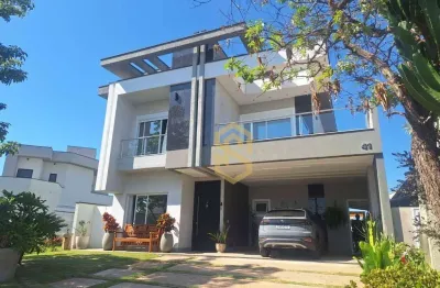 Sobrado para venda em Condomínio Terra Magna de 301.00m² com 3 Quartos, 3 Suites e 4 Garagens