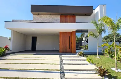 Casa de condomínio para venda em condomínio residencial evidências de 198.00m² com 3 quartos, 3 suites e 4 garagens